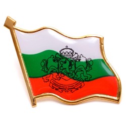 Значка на българското знаме с герб