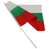 Българско знаме 50/83 см. с пръчка Българско знаме 50/83 см. с пръчка
