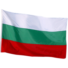 Българско знаме 40/66 см. с пръчка