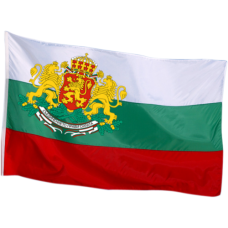 Българско знаме с голям герб