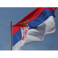Знаме на Сърбия