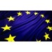 Знаме на Европейския съюз полиестерна коприна с шити звездички